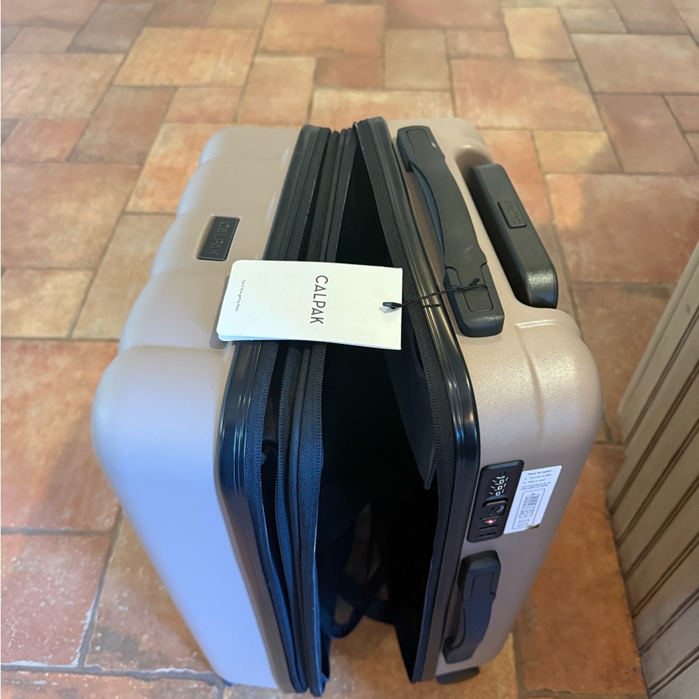 Calpak Brown Carry On Luggage - NEW